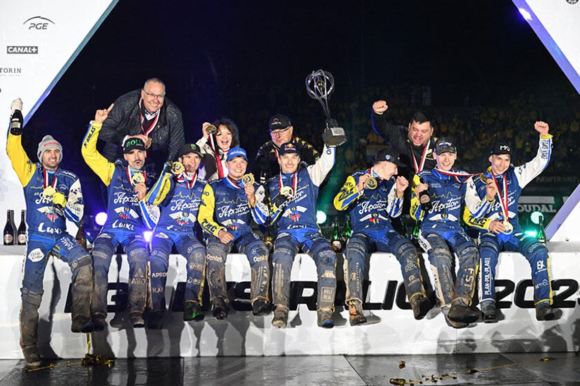 Ekstraliga żużlowa - Pres Grupa Deweloperska Toruń mistrzem Polski