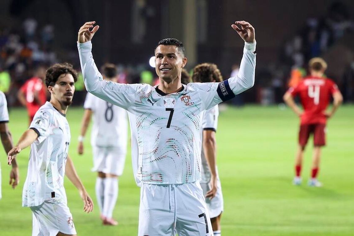El. MŚ 2026 - Cristiano Ronaldo śrubuje strzelecki rekord El. MŚ 2026 - Cristiano Ronaldo śrubuje strzelecki rekord