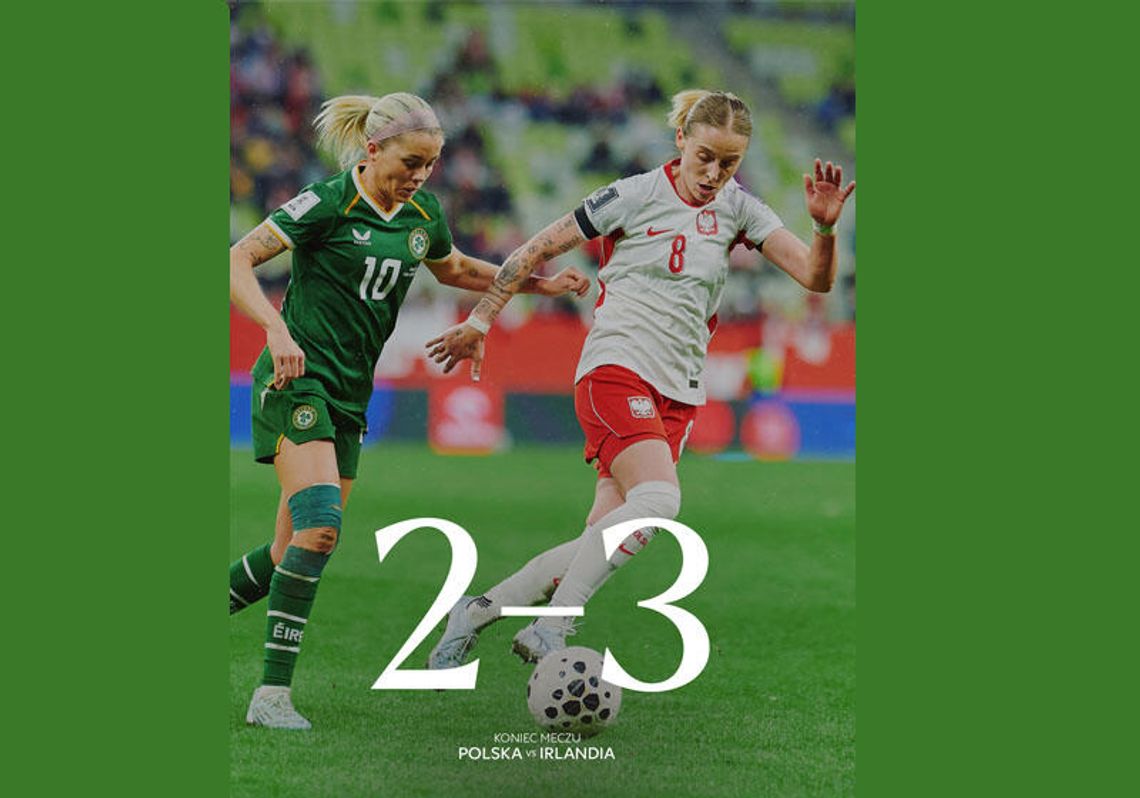 El. piłkarskich MŚ kobiet - Polki przegrały z Irlandkami