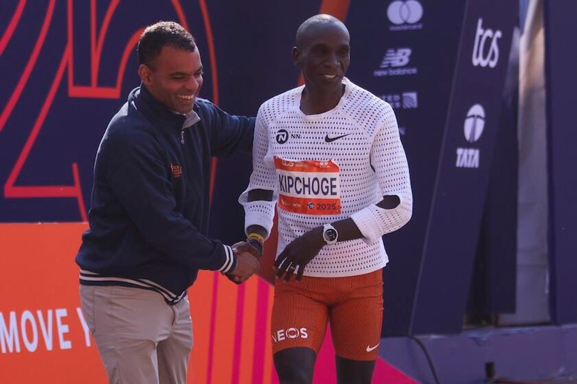 Eliud Kipchoge planuje przebiec maratony na wszystkich kontynentach Eliud Kipchoge planuje przebiec maratony na wszystkich kontynentach