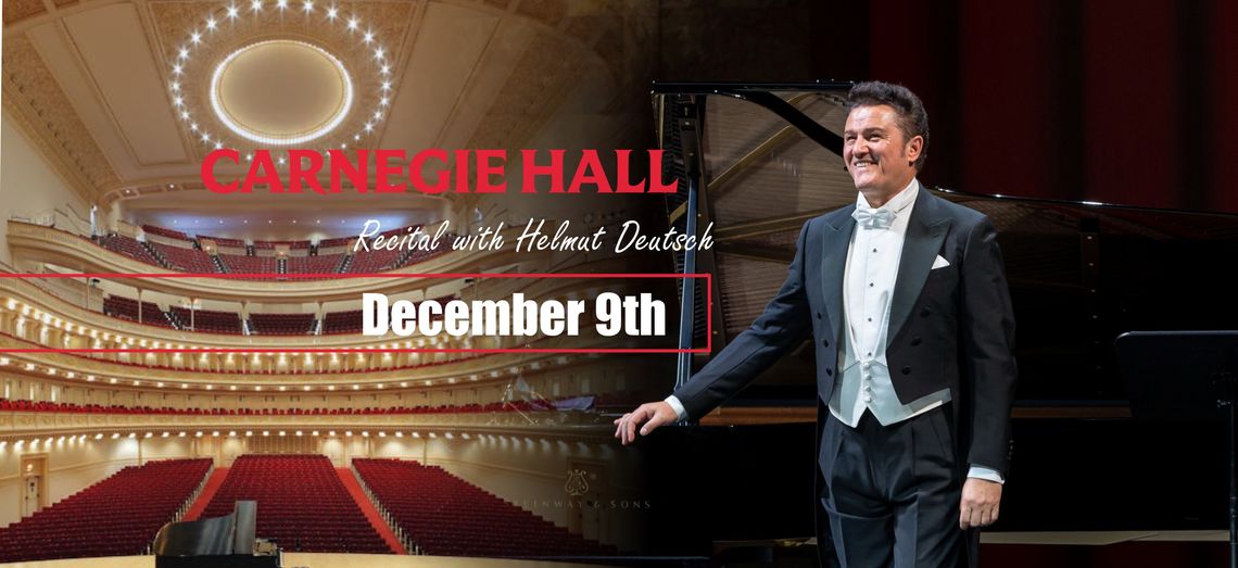Entuzjastyczne przyjęcie Piotra Beczały na recitalu w Carnegie Hall (WIDEO)