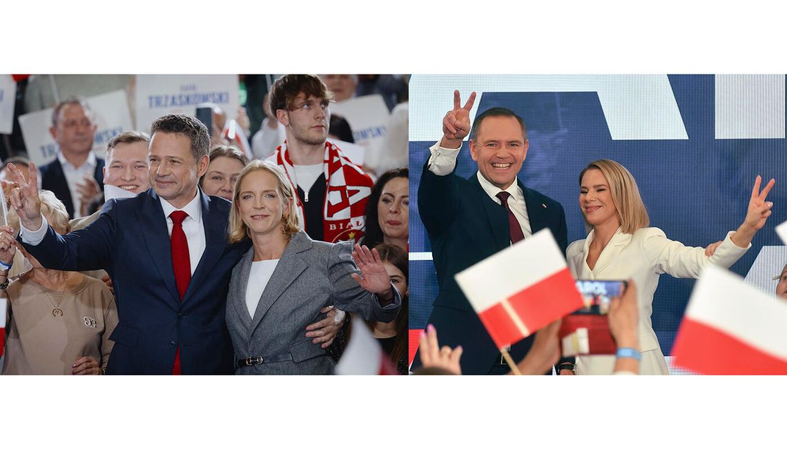 Exit poll: Rafał Trzaskowski i Karol Nawrocki w II turze wyborów