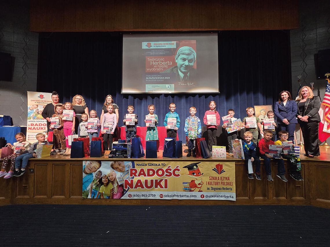 Finał konkursu z okazji 100. rocznicy urodzin patrona szkoły, Zbigniewa Herberta