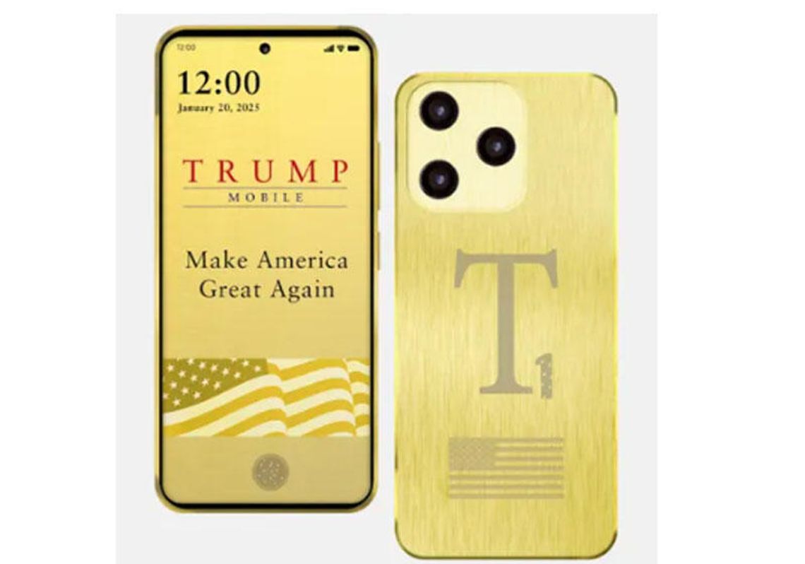Firma Trumpa ogłasza nową sieć komórkową i złote smartfony