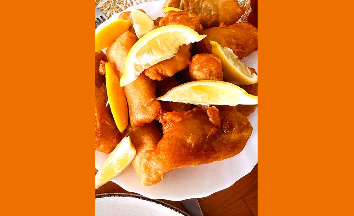 Fish & chips z domowym sosem tatarskim