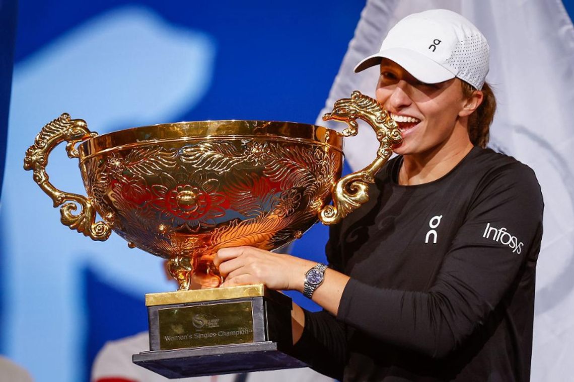 Forbes: Świątek najlepiej zarabiającą sportsmenką w 2023 roku