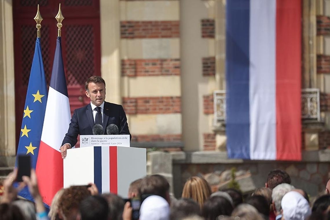 Francja. Macron zainaugurował w Bretanii obchody 80-lecia D-Day