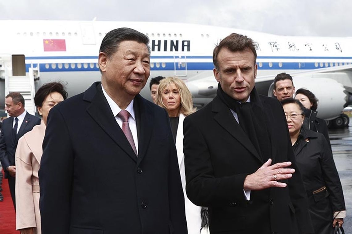 Francja. Wizyta Xi Jinping naznaczona napięciami w handlu