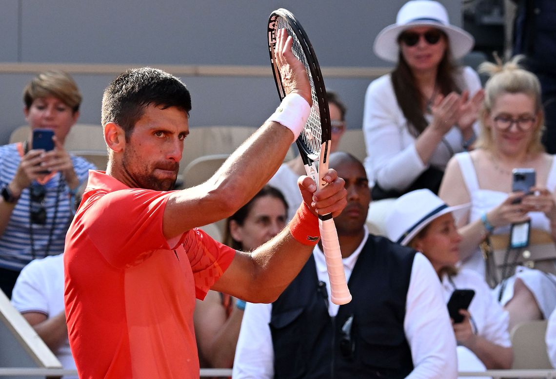 French Open - Djokovic pierwszym finalistą. Alcaraz pokonany