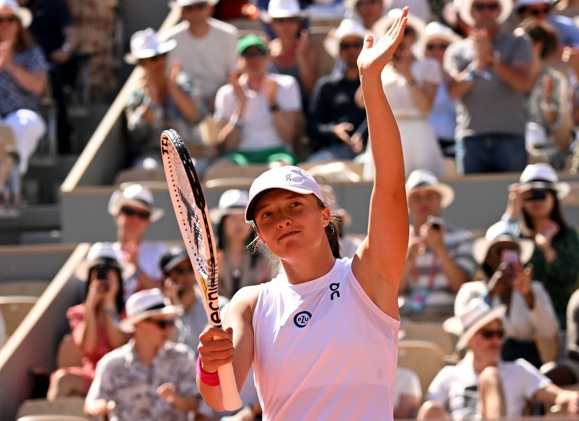 French Open - francuskie media o meczu Świątek: idźcie dalej, nie ma co oglądać