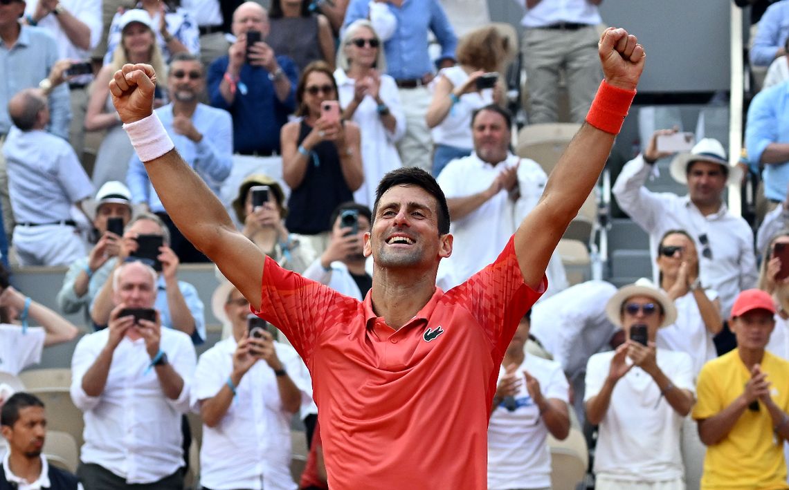 French Open - rekordowy, 23. wielkoszlemowy triumf Djokovica