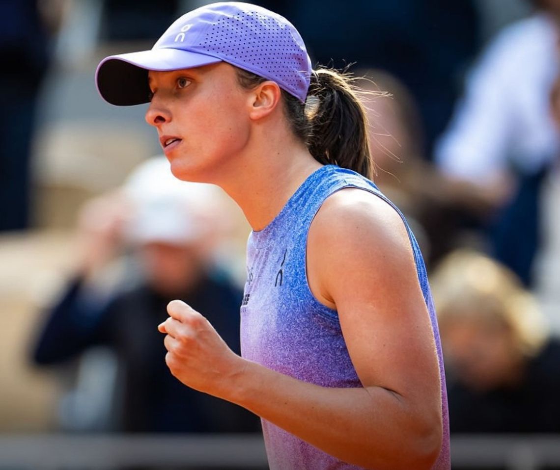 French Open - Świątek awansowała do 1/8 finału