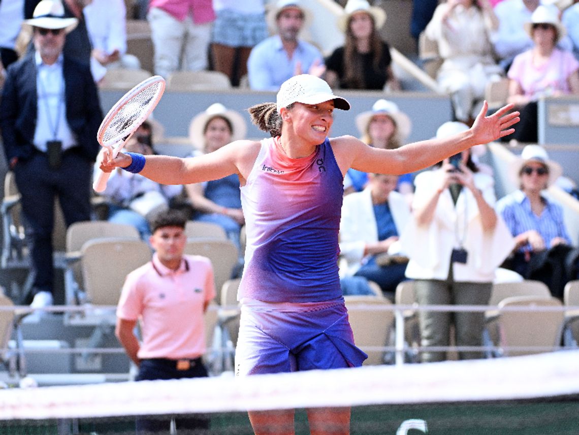 French Open - Świątek zagra w finale. Gauff pokonana