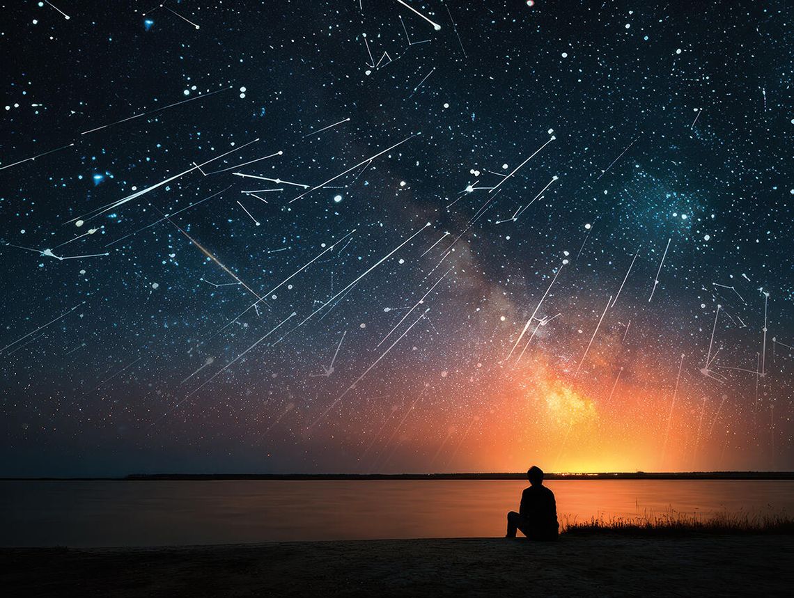 Gdy z nieba spadają Perseidy Gdy z nieba spadają Perseidy