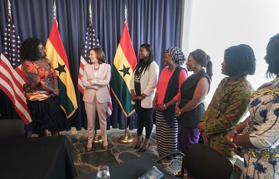 Ghana. Wiceprezydent USA obiecuje 1 mld dol. pomocy dla kobiet w Afryce (WIDEO)