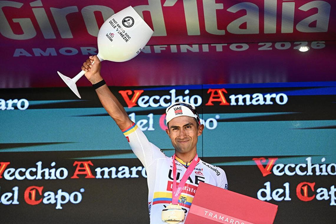 Giro d'Italia - Ekwadorczyk Narvaez wygrał 4. etap, Włoch Ciccone liderem