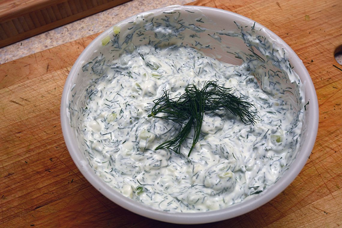 Grecki sos tzatziki