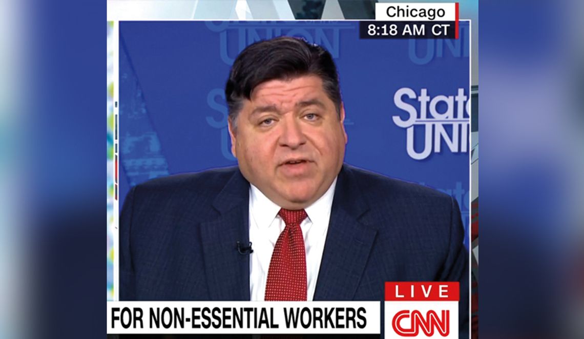 Gubernator Pritzker krytykował prezydenta Trumpa w CNN