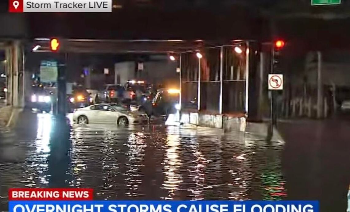 Gwałtowne burze, ulewy i grad przeszły przez Chicago i okolice (WIDEO)