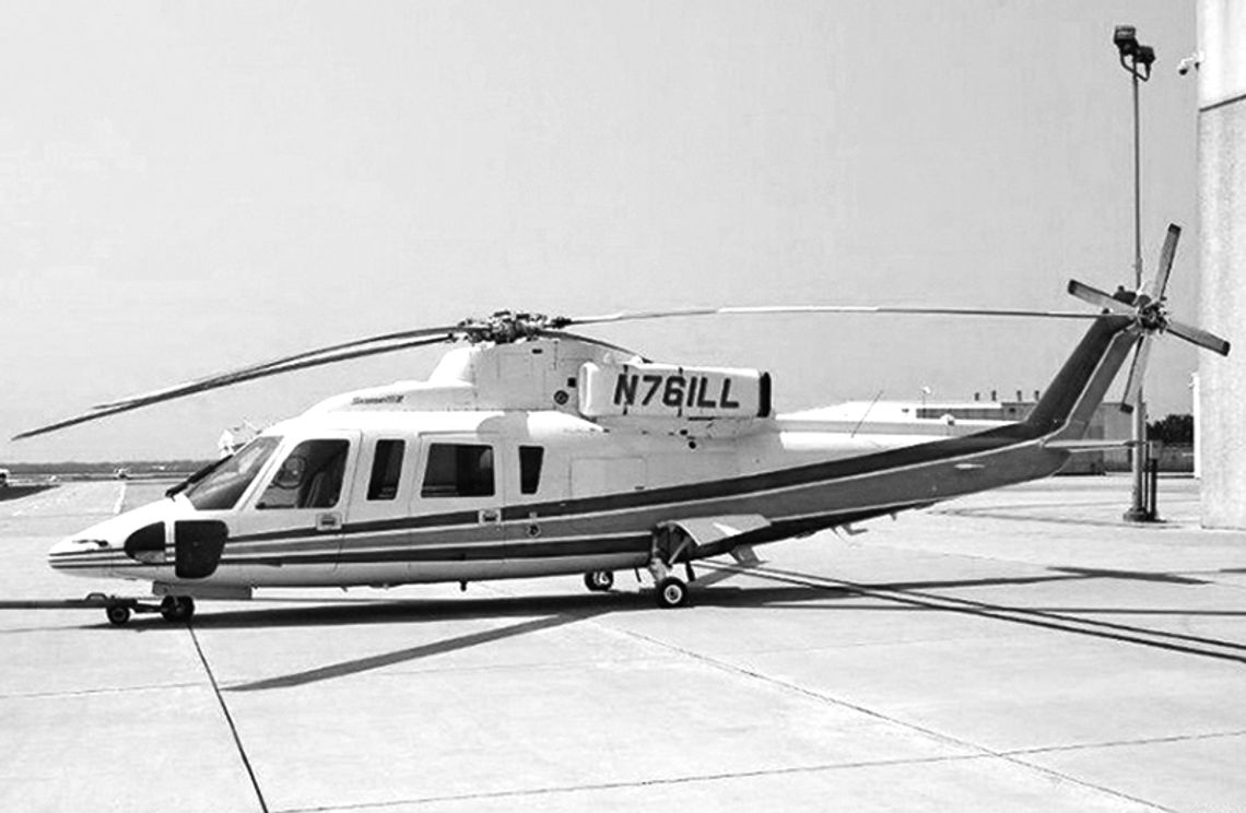 Helikopter Kobego Bryanta należał wcześniej do stanu Illinois