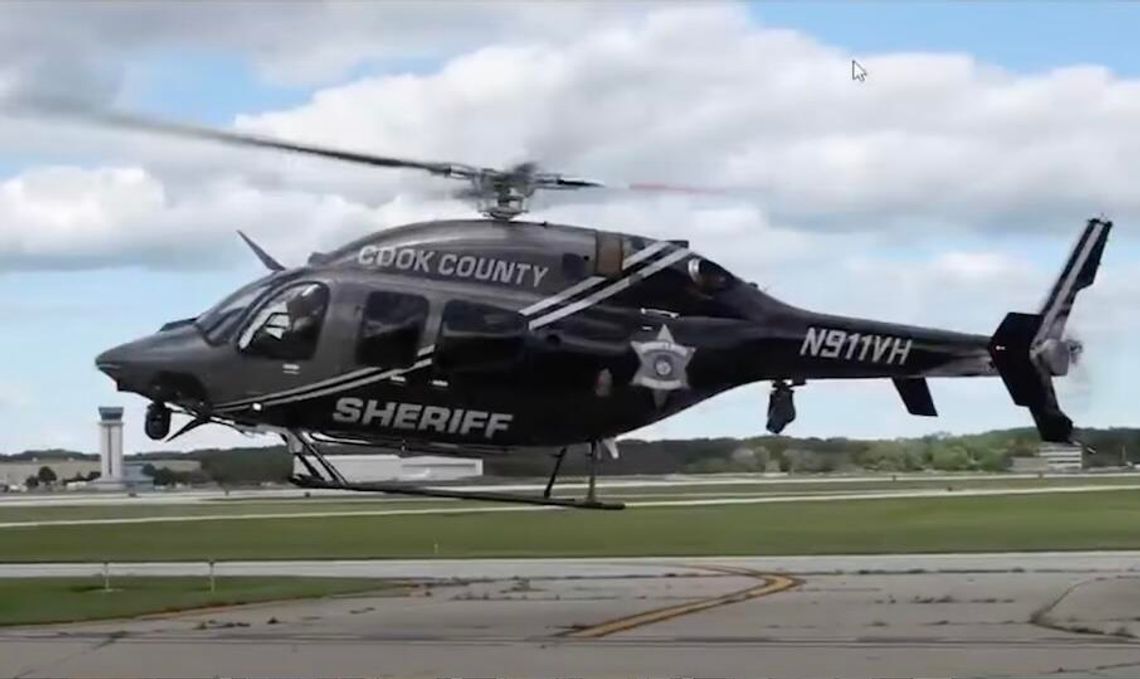 Helikopter szeryfa będzie ścigać kierowców jeżdżących po poboczach autostrad Helikopter szeryfa będzie ścigać kierowców jeżdżących po poboczach autostrad