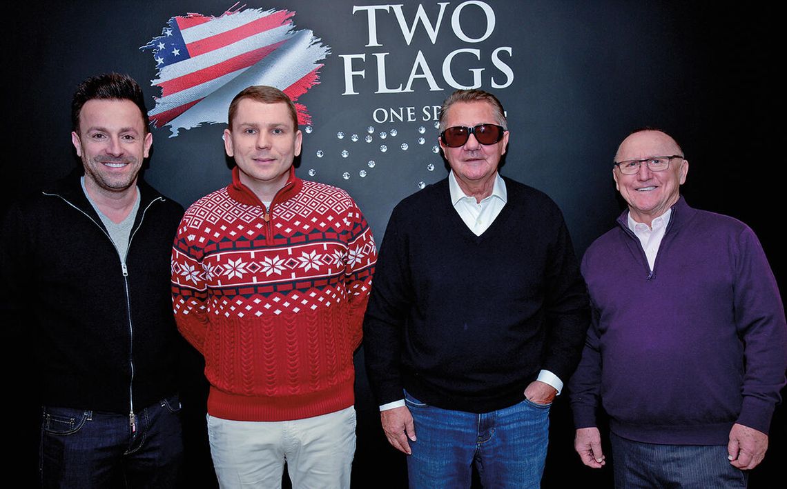 Helikoptery ze Skalbmierza i wódka „Two Flags” z Chicago