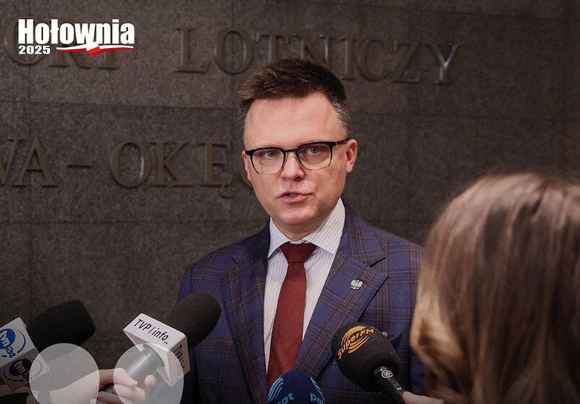 Hołownia do połowy kwietnia będzie jako marszałek Sejmu na urlopie