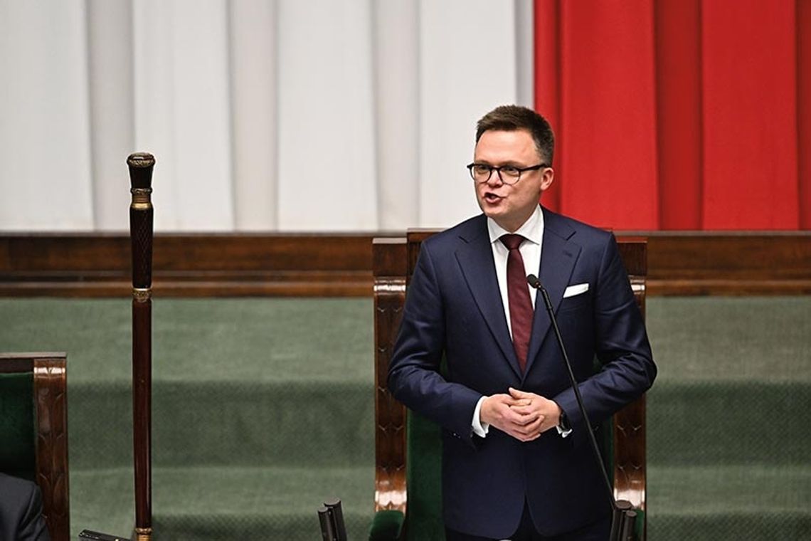 Hołownia o nieobecności na zaprzysiężeniu rządu Morawieckiego: Wyborcy czytelnie wskazali, kto ma rządzić Polską