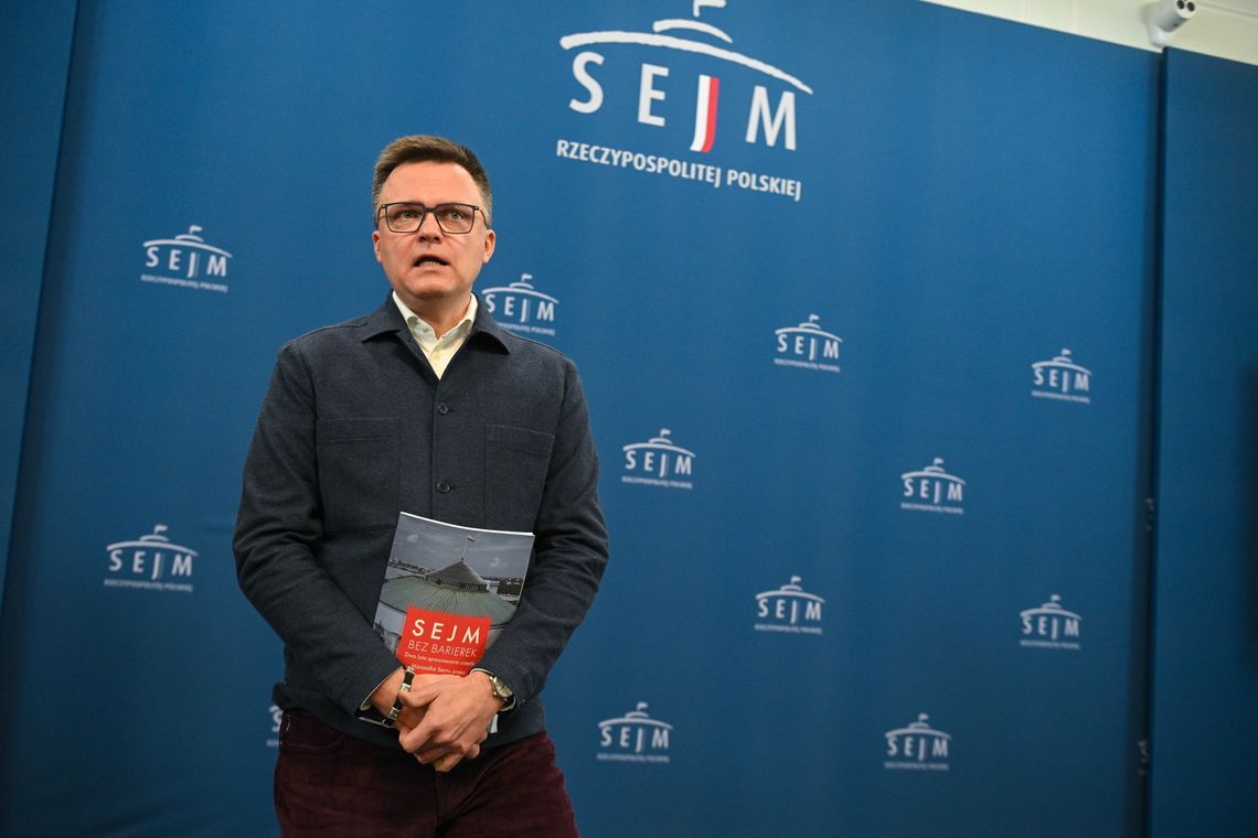 Hołownia: złożyłem rezygnację z funkcji marszałka Sejmu; wchodzi w życie we wtorek