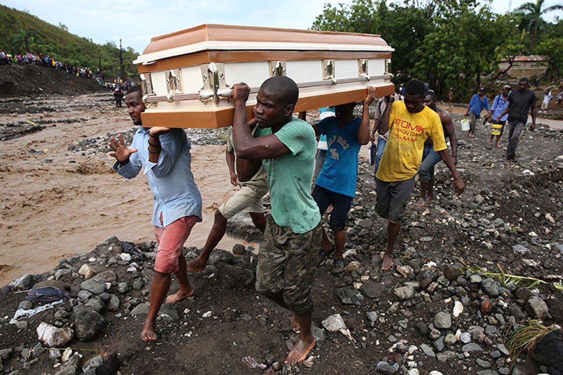 Huragan Matthew zabił już 69 osób na Haiti i Dominikanie