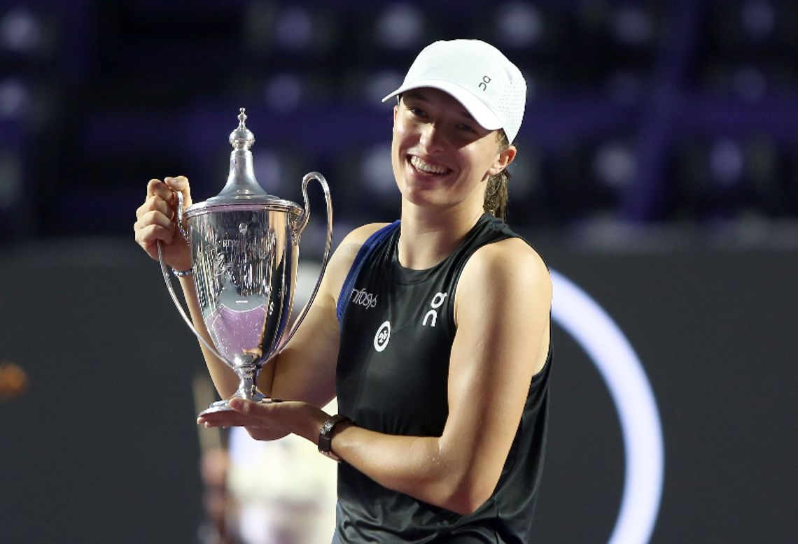 Iga Świątek tenisistką roku w plebiscycie WTA