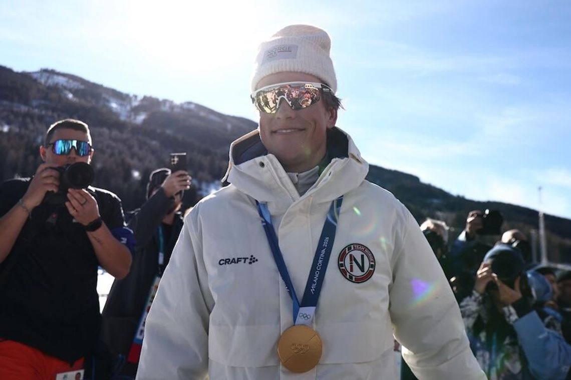 Igrzyska 2026/biegi narciarskie - Klaebo pierwszym sportowcem z dziewięcioma złotymi medalami Igrzyska 2026/biegi narciarskie - Klaebo pierwszym sportowcem z dziewięcioma złotymi medalami