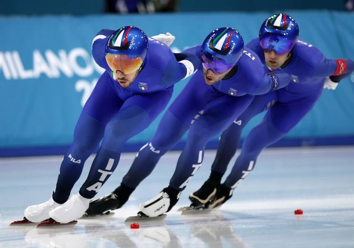 Igrzyska 2026: łyżwiarstwo szybkie - złoty Giovannini jak Stephen Curry Igrzyska 2026: łyżwiarstwo szybkie - złoty Giovannini jak Stephen Curry