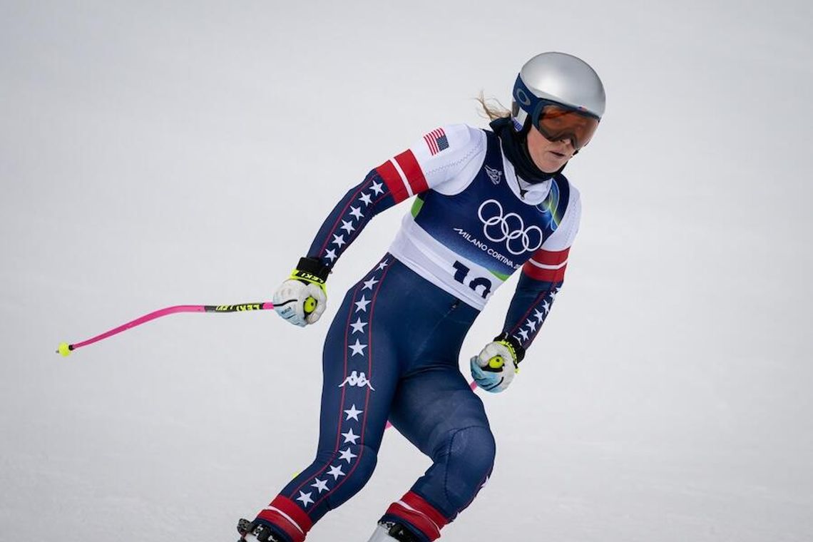 Igrzyska 2026: narciarstwo alpejskie - groźny wypadek Lindsey Vonn na trasie zjazdu (WIDEO)