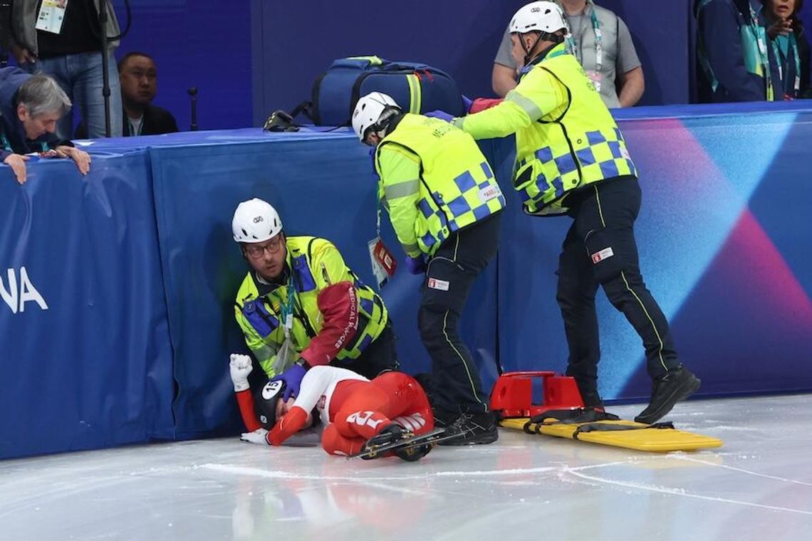 Igrzyska 2026: short track - wypadek Kamili Sellier Igrzyska 2026: short track - wypadek Kamili Sellier