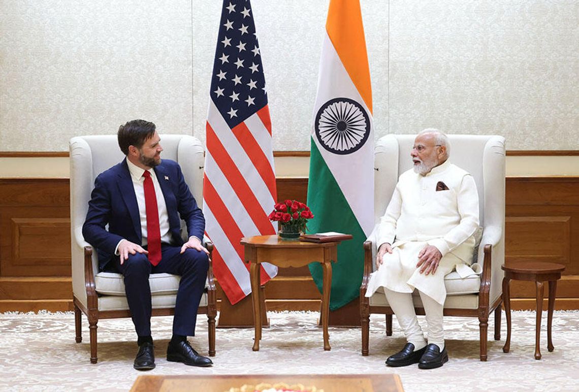 Indie. J.D. Vance i Narendra Modi rozmawiali o dwustronnej umowie handlowej