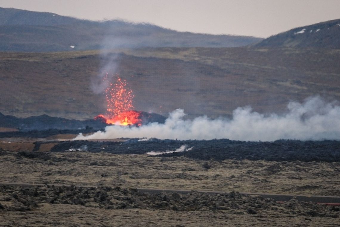 Islandia. Nowa erupcja wulkanu na półwyspie Reykjanes