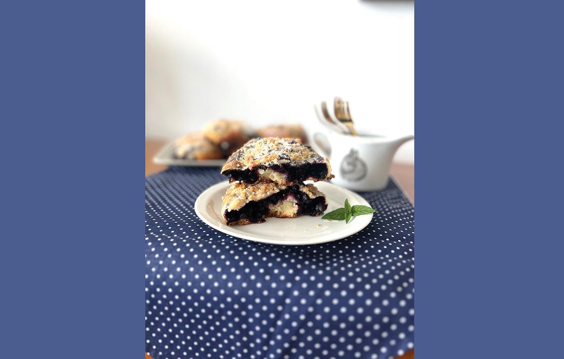 Jagodzianki z kruszonką Jagodzianki z kruszonką