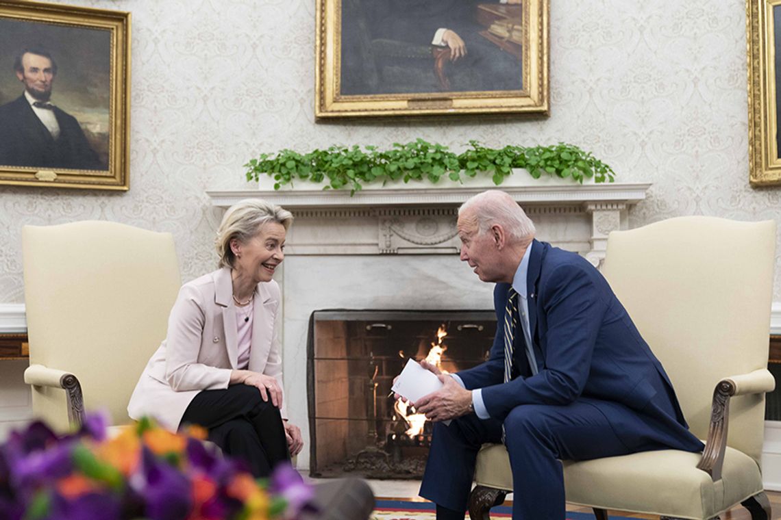 Joe Biden i Ursula von der Leyen zapowiedzieli nowe kroki, by uderzać w kraje zaangażowane w omijanie sankcji przeciwko Rosji