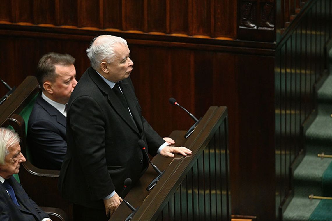 Kaczyński do Tuska: Pan jest niemieckim agentem