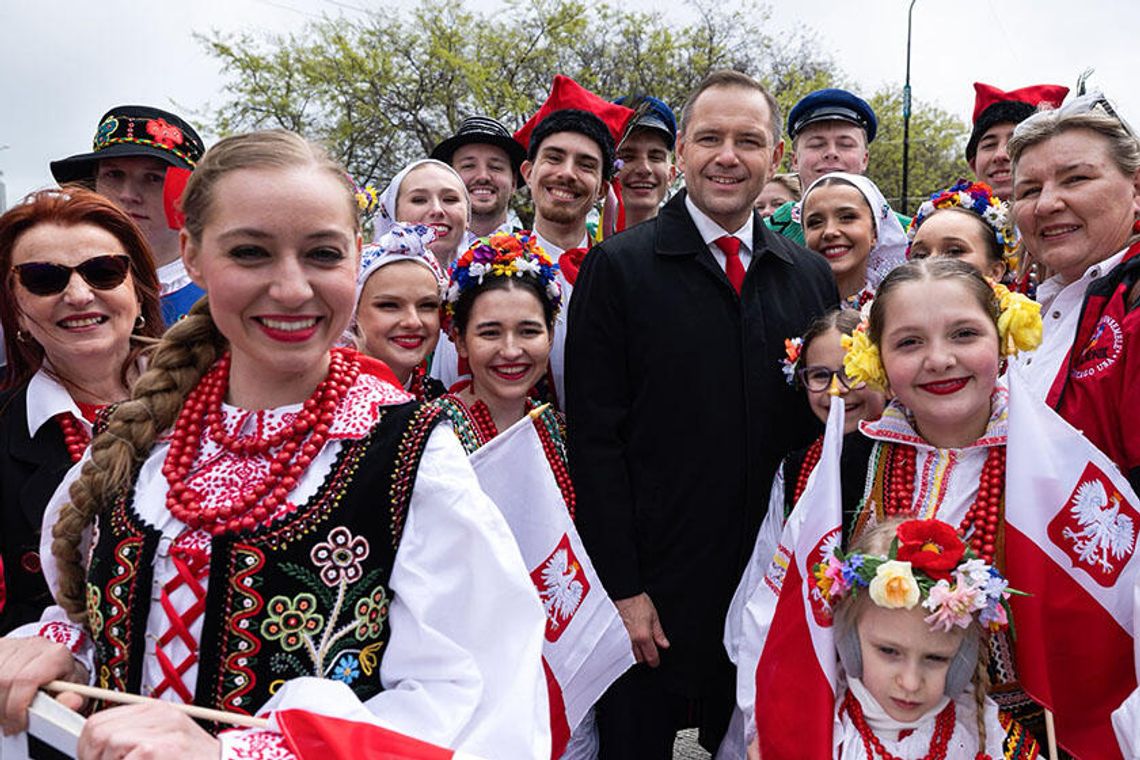 Karol Nawrocki uczestniczył w Paradzie Konstytucji 3 Maja i towarzyszących jej uroczystościach