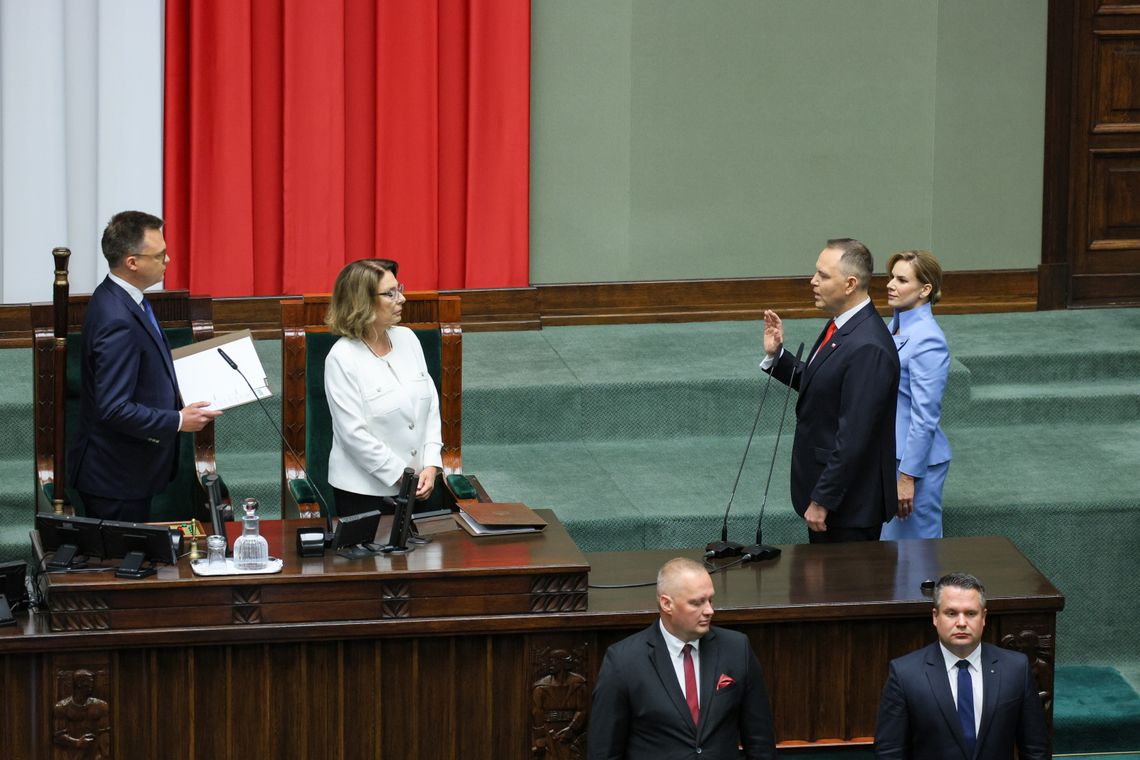 Karol Nawrocki złożył przysięgę prezydencką