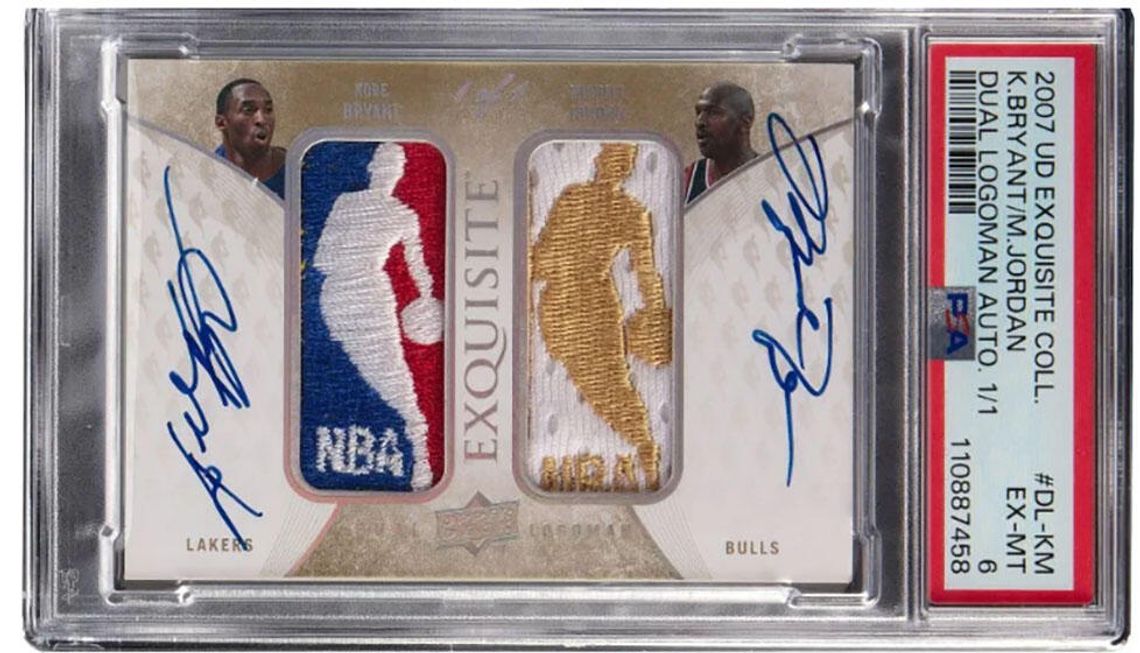 Karta kolekcjonerka z podpisami gwiazd NBA Jordana i Bryanta najdroższą w historii Karta kolekcjonerka z podpisami gwiazd NBA Jordana i Bryanta najdroższą w historii