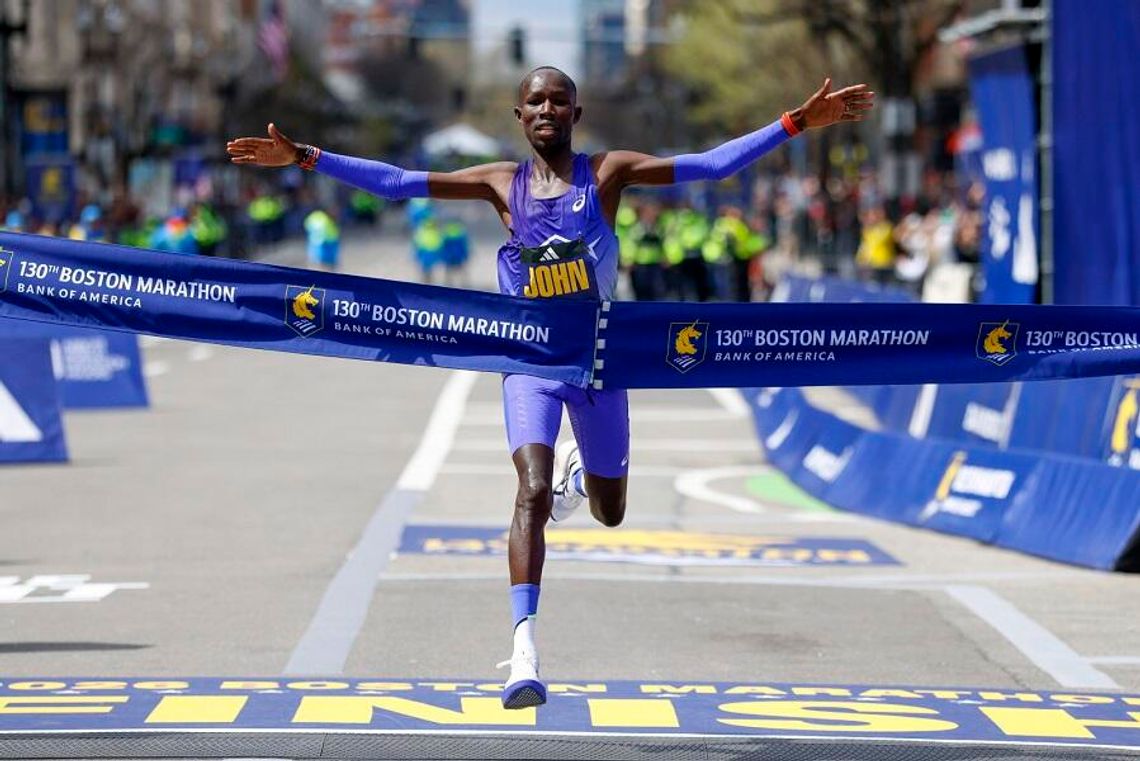 Kenijczyk John Korir wygrał maraton w Bostonie powtarzając sukces sprzed roku