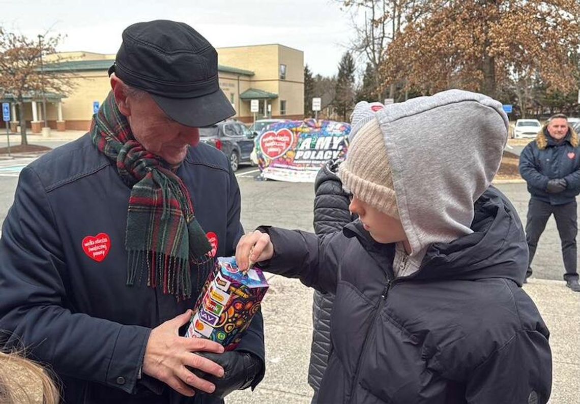 Klich uczestniczył w kweście WOŚP pod Waszyngtonem