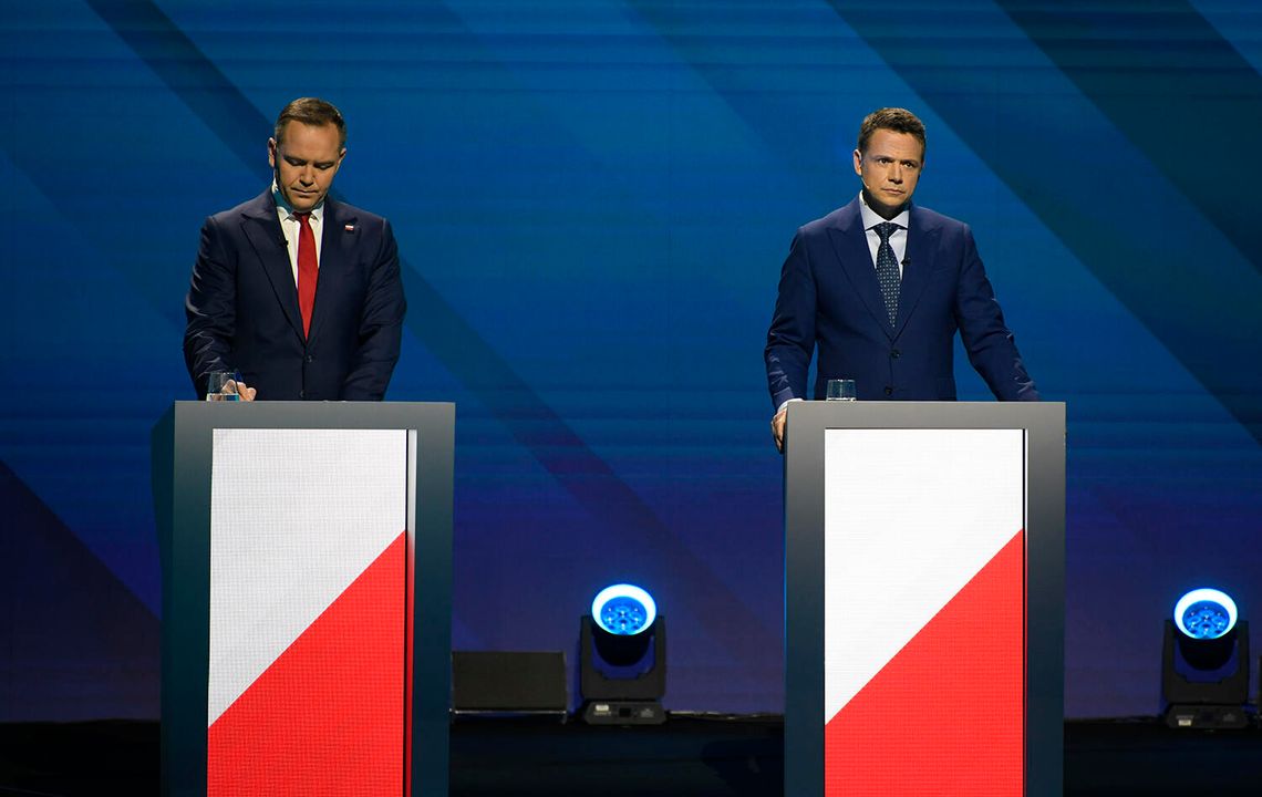 Kolejny dzień kampanii - Trzaskowski kontra Nawrocki: koperta z kontem DPS i spór o uczciwość