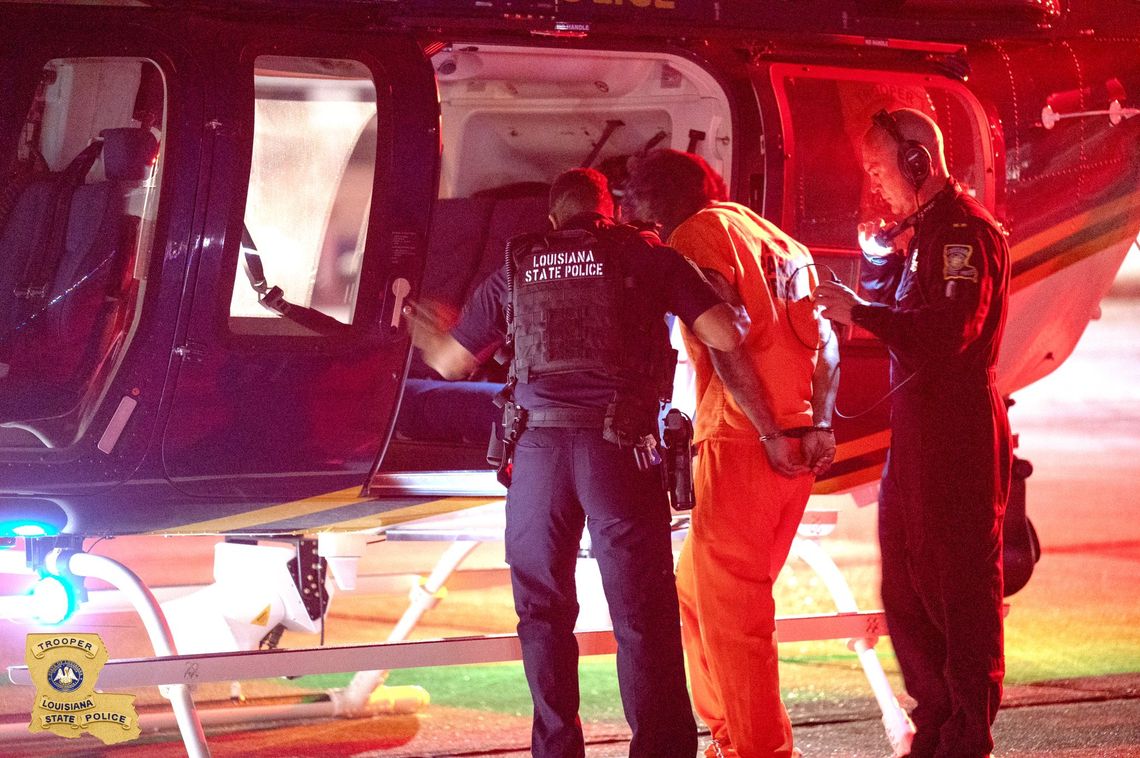 Kolejnych trzech z 10 uciekinierów z więzienia w Nowym Orleanie w rękach policji