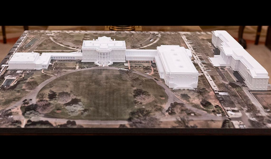 Komisja ds. sztuk pięknych zatwierdziła plan budowy sali balowej przy Białym Domu