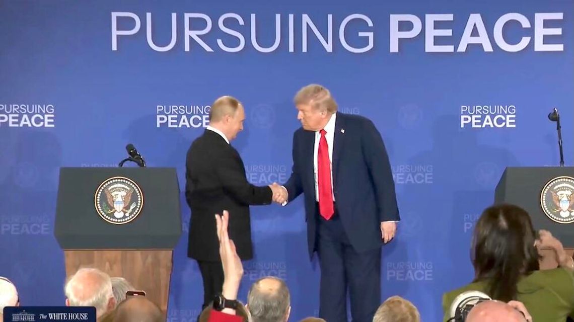 Konferencja prasowa Trumpa i Putina zakończyła się bez pytań od mediów (WIDEO)