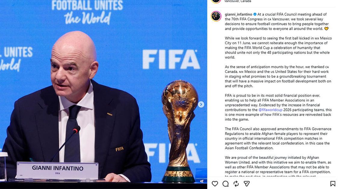Kongres FIFA - bez eskorty policyjnej dla Infantino